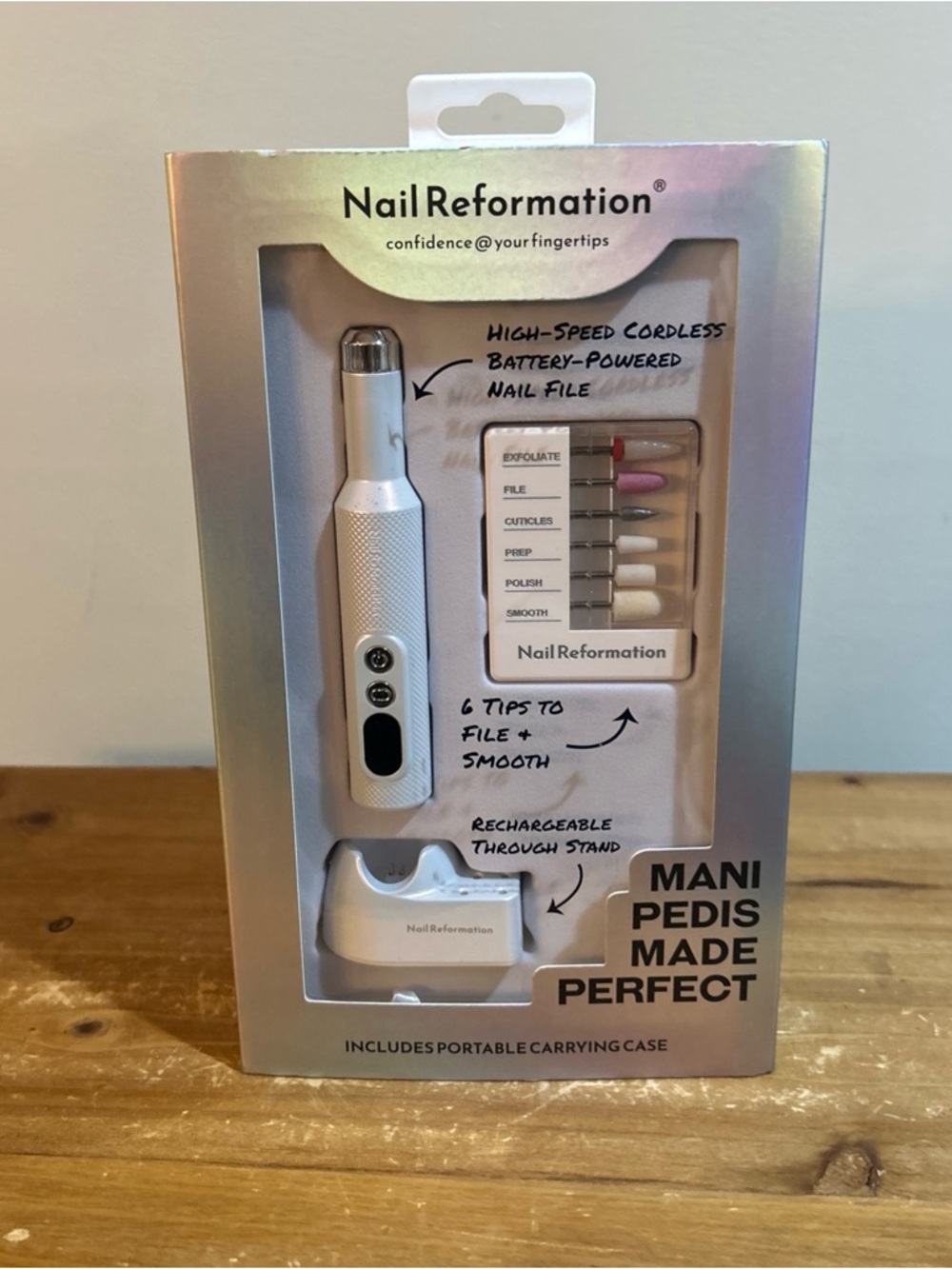 NAIL REFORMATION HIGH SPEED CORDLESS NAIL FILE KIT